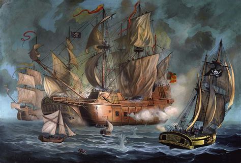 pirates attacking cargo ships